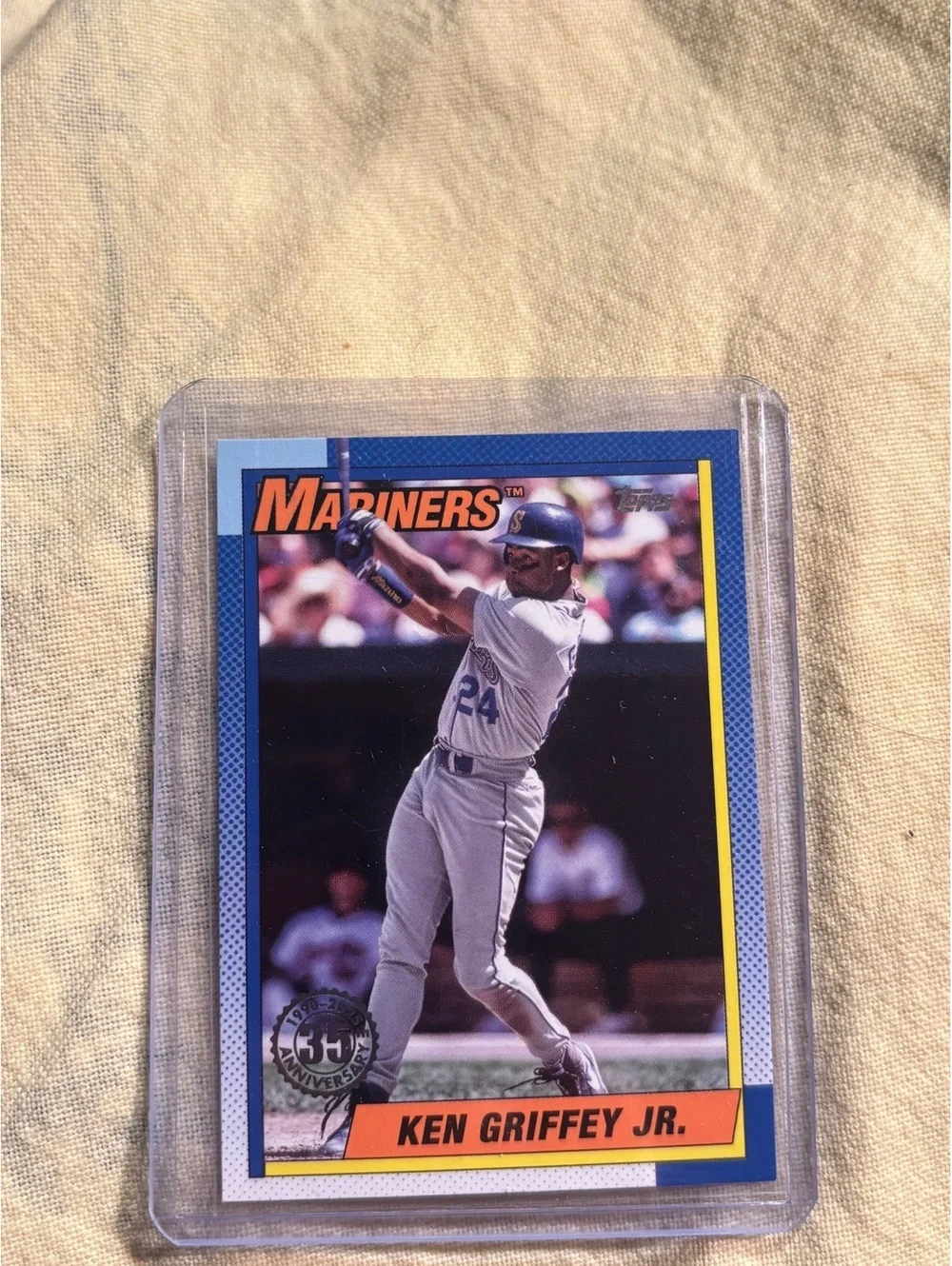 1990 Ken Griffey Jr. Seattle Mariners Baseball Trading Card